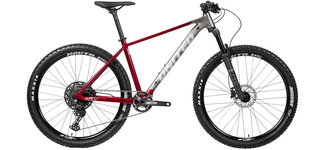 Miniatura Bicicleta Clovis 5.10 Aro 29 - Color: Rojo-Gris